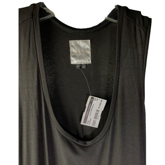 Nicole Miller Studio Maxi Tidal Dress Womens S Sleeveless Scoop Neck NWT $245 - Picture 2 of 8